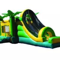 Paradise Combo Bounce House with Slide