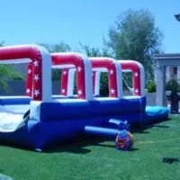 Slip N Slide with Pool